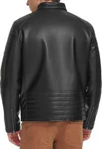 Chaqueta Bomber de Ante Sintético para <span class=keywords><strong>Hombre</strong></span> <span class=keywords><strong>JACK</strong></span> & <span class=keywords><strong>JONES</strong></span>, Estilo Urbano Otoñal, con Cierre de Cremallera, Color Negro, Talla S - Product Image 5