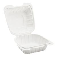 Conteneurs alimentaires à emporter à clapet compostables Conteneurs alimentaires à emporter chinois Conteneurs à emporter pour restaurant