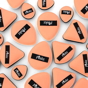 Pinkz 2026 Nouveaux Éponges de Maquillage Personnalisables en Forme de Coussin Nuage Doux, Couleurs Orange et <span class=keywords><strong>Nude</strong></span>, pour une Application Parfaite - Product Image 6