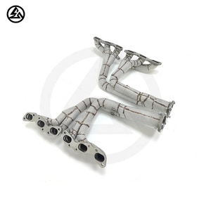 Colector de Escape de Acero Inoxidable CSZ para <span class=keywords><strong>Aston</strong></span> <span class=keywords><strong>Martin</strong></span> DB9 V12 6.0L - Escape de Alto Rendimiento, Grosor de 1.5 mm - Product Image 2