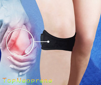 Sangle de genou orthopédique de compression de cuivre du néoprène