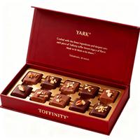 Boîte d'emballage pour barre chocolatée en carton kraft recyclable, fabrication directe, logo personnalisé, respectueux de l'environnement