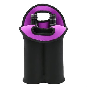 Bolsa de Neopreno para Botellas de Vino, Muestra Gratis, Paquete de 4/6 Unidades, Bolsa Térmica Aislante para Cerveza y Vino Tinto - Product Image 1