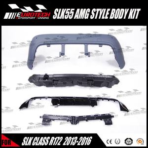 Haute qualité SLK55 Bodykit <span class=keywords><strong>AM</strong></span> G Style SLK55 jupes latérales de pare-chocs avant pour R172 Style 2013-2016 ans - Product Image 6