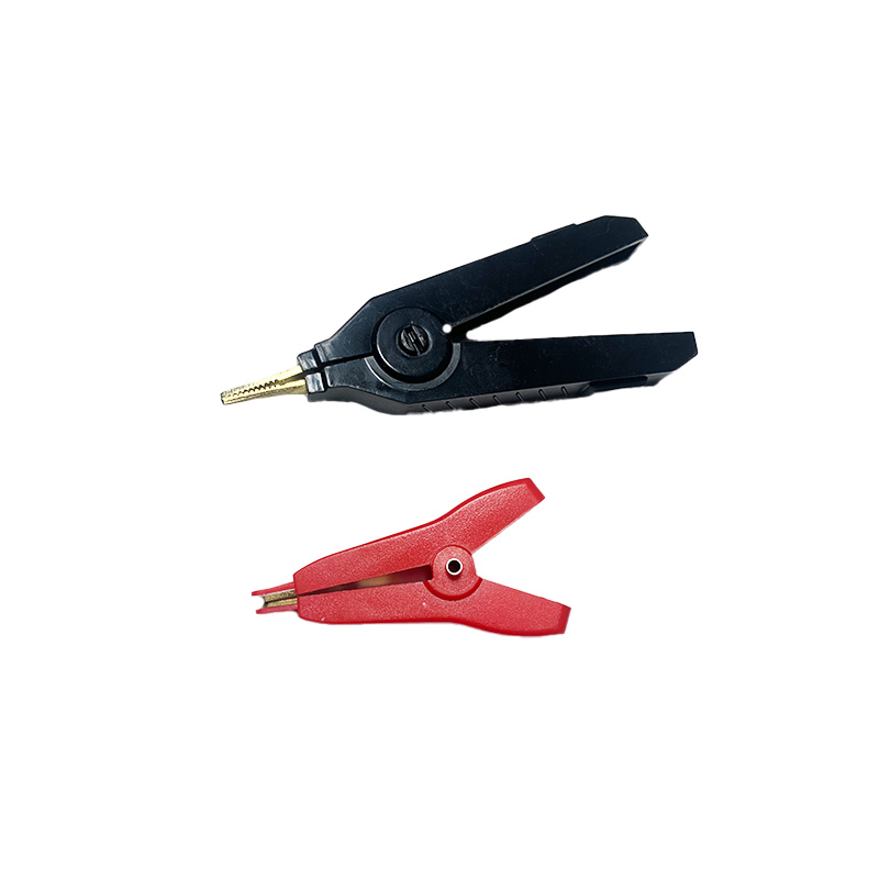 Металлический зажим типа крокодил, зажимы типа крокодил, зажимы типа крокодил для проверки, зажимы типа крокодил, зажимы для электрических лабораторных измерений