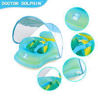 Bouée de natation gonflable pour enfants Doctor Dolphin, double couture, PVC de haute qualité, écologique et sécurisée