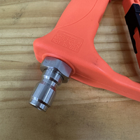 Pistolet de lavage de voiture EPI 3/8 intégré avec rotation et verrouillage automatique, lance courte 4500 psi pour nettoyage haute pression