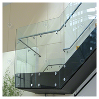 Balustrade PRIMA Invisible à Fixation par Goujons – Sans Supports Visibles pour un Aspect Minimaliste et Propre