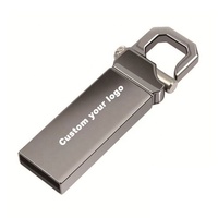 Usb flash logam kustom pribadi murah, Flash Drive Usb logam 4Gb 8Gb 16Gb 32Gb 128Gb