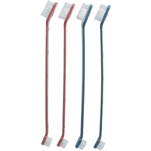 Cepillo de dientes doble de plástico de 23 cm para limpieza de animales pequeños - Product Image 5