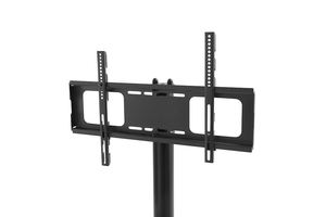 壁に取り付けられたフローティングTVスタンド隠しストレージ高さ調整可能なローリングTVスタンド付きのモダンなメディアコンソールロックホイール付き - Product Image 4