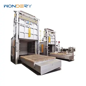 Wondery Most Popular China Manufacture Trolley Type Quenching Car Bottom Bogie Hearth Furnace