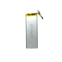 Baterai Li-polimer 3.7V 2200mAh dengan Pengosongan Stabil, Konektor Kabel yang Dapat Disesuaikan, Isi Ulang, Sel Lunak, Pemindai Barcode, 500 Siklus Pengisian