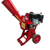 Mini broyeur à bois léger pour usage domestique avec fonction de broyage des branches, bambou, canne à sucre, efficace