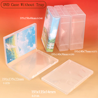 WEISHENG Maßgefertigte Transparente Kunststoffbox A6 Papier-Quittungs-Aufbewahrungsbox Multifunktionsorganizer für Stempel, Bastelmaterial, Gelplatten und Aufkleber