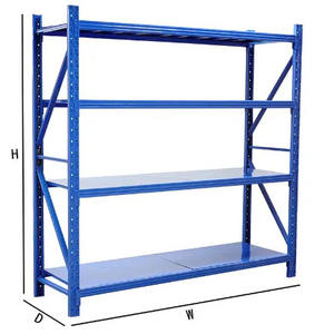 Étagères de rangement polyvalentes pour travaux légers, système de rayonnage en métal facile à installer pour l'organisation de l'entrepôt de garage, étagère durable - Product Image 4