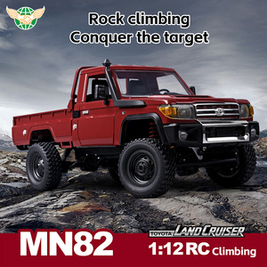 MN82 1:12 Scale <strong>RC</strong> Crawler 4WD Remote Control Off Road RTR 2.4G Remote Control Pickup Truck Toys For Adults - Product Image 4