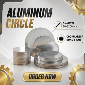 Série en promotion : Plaque circulaire en aluminium avec 99 % d'aluminium, surface revêtue pour ustensiles de cuisson, casseroles et poêles - Product Image 2