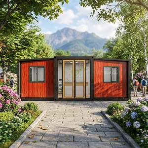 Casa Espandibile a Doppia Ala in Acciaio con Isolamento EPS, Modulare e Mobile, Garanzia <span class=keywords><strong>di</strong></span> 5 Anni per Resort Balneari e Campeggi - Product Image 6