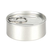 UKETA Boîte ronde personnalisée anti-odeur en métal pour enfant avec couvercle à anneau de traction pour le toit Boîte en fer blanc scellable à la main