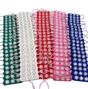 Modulo <span class=keywords><strong>LED</strong></span> Rextin Super Luminoso 3030 3 <span class=keywords><strong>LED</strong></span> Bianco Impermeabile Luce Decorativa per Insegne Luminose Pubblicitarie con Nastro Adesivo - Product Image 1