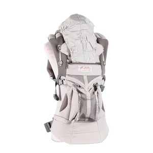Aimama Omni 360 حقيبة للف الورك مقعد مريح حمالة كتف مخصص للأطفال حديثي الولادة إلى الطفل حامل الكنغر حزام حمل الطفل التكتيكي