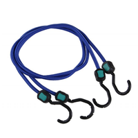 Cordes élastiques de bungee de fabrication chinoise de qualité supérieure avec crochets en plastique Cordes extensibles de bungee avec extrémités à crochets Haute résistance