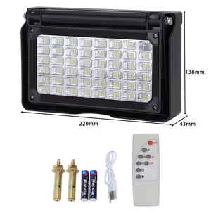 Ip65 Waterproof Garden Lighting High-Power Remote <b>Control</b> Energy-Saving Led <b>Solar</b> Street Light new - Product Image 1