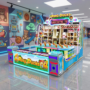 Rongxiang Original Machine <span class=keywords><strong>de</strong></span> divertissement à monnayeur pour jeu <span class=keywords><strong>de</strong></span> bagues et <span class=keywords><strong>de</strong></span> <span class=keywords><strong>boxe</strong></span>, 2 joueurs, en bois, version anglaise, 110/220V, pour carnaval - Product Image 2