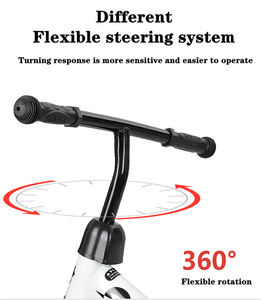 Patinete de 2 ruedas para niños, andador de bicicleta de equilibrio sin Pedal, juguete para aprender a caminar al aire libre - Product Image 3
