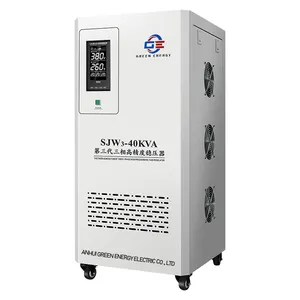 三相100KVA 120KVAサーボモーターAVR自動電圧スタビライザー380V 220V