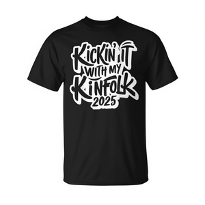 Camiseta Kickin It With My Kinfolk 2025, regalo para la reunión familiar - Product Image 2