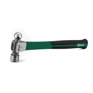 Marteau de machiniste à tête sphérique avec manche en fibre de verre 92301-92305, garantie 1 an - Product Image 1