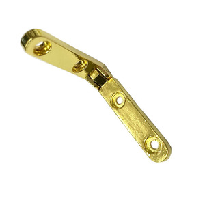 De oro brillante L bisagra <span class=keywords><strong>para</strong></span> caja de joyería de madera - Product Image 5