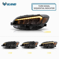 Phares LED d'usine VLAND 2015-2021, autres accessoires d'éclairage automobile, systèmes d'éclairage automobile, pièces séquentielles pour Subaru WRX STI