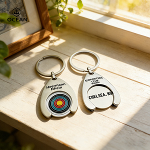 Porte-clés jeton de chariot UK en matériaux de haute qualité, idéal pour la décoration et les cadeaux promotionnels à prix abordable - Product Image 5