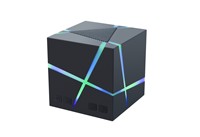 Nouvelle Enceinte Portable Créative avec Lumières Colorées, Mini Canon de Basses Sans Fil, Prise en Charge de Carte SD, Audio Compact