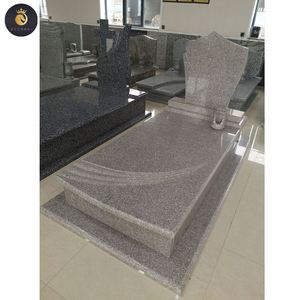 G664墓石ルーマニア墓石墓地クロスデザイン記念墓石花崗岩モニュメント - Product Image 2