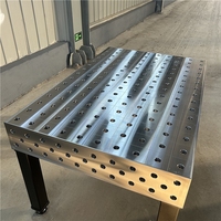 Table de soudage 3D en acier Q355 avec traitement de surface nitruré pour station de soudage électrique – Fabrication chinoise