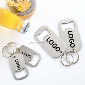 Customizable Stainless Steel Keychain <b>Bottle</b> Opener by <b>Beer</b> Custom Shape <b>Bottle</b> Opener - Product Image 2