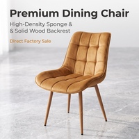 Chaise de banquet de luxe en velours avec dossier E0 et base croisée en mousse de densité 18 pour la vente en gros