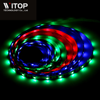 Bande LED adressable WS2811 5050RGB DC12V, lumière pixel couleur de rêve, étanche IP67 pour la décoration de la maison, du jardin et des fêtes, CE RoHS
