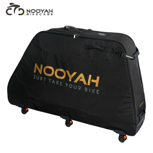 Sac <span class=keywords><strong>de</strong></span> transport pour vélo NOOYAH, sac <span class=keywords><strong>de</strong></span> voyage optimisé pour transporter des VTT en toute sécurité et confortablement avec 6 roues universelles - Product Image 2