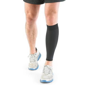 Manchon de compression pour mollet, support de tibia pour le basketball, adultes, tailles S, M, L, XL, noir - Product Image 4