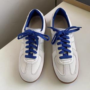 Zapatos clásicos retro versátiles con costuras, zapatillas con cordones y punta redonda, verano 2024, nuevos zapatos de mujer - Product Image 2