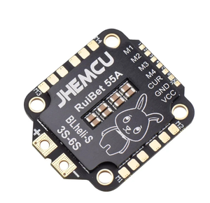 JHEMCU RuiBet F722 ชุดควบคุมการบิน 45A 55A 4in1 ESC 3-8S ตัวควบคุมความเร็วสำหรับโดรน UAV ชิ้นส่วน DIY - Product Image 4