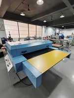 Presse à chaud à plat de 1500 cm pour flocage de t-shirts avec 6 zones de chauffage, nouvelle certification CE