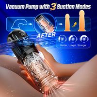 Elektrischer Masturbator für Männer mit Ausziehfunktion, Rotation und Saugwirkung GM-D11C-1
