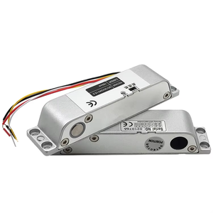 Serrure électrique sans clé Serrure de porte à pêne mort Serrure de porte à mortaise en alliage d'aluminium Serratura Elettrica Catenaccio - Product Image 3