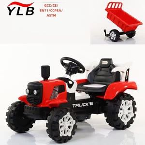 Nuovo Arrivo: <span class=keywords><strong>Auto</strong></span> Elettrica per Bambini a 6 Ruote, Trattore con Cassone Ribaltabile Idraulico, Telecomando, <span class=keywords><strong>Batteria</strong></span> Ricaricabile, per Bambini 2-7 Anni - Product Image 4